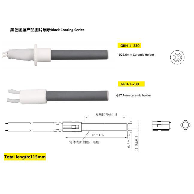 GR Pellet igniter catalogue